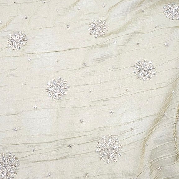 Embroidery Tissue Fabric - EC17147 - Flat fabric
