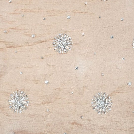 Embroidery Tissue Fabric - EC17149 - Flat fabric