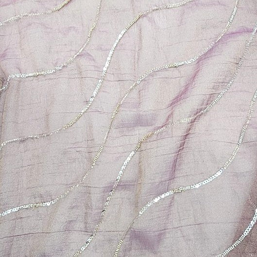 Embroidery Tissue Fabric - EC17153 - Flat fabric