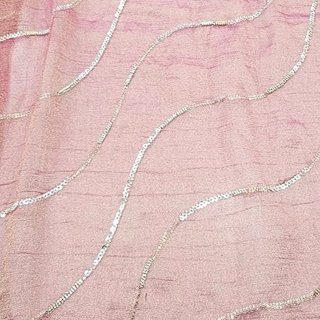 Embroidery Tissue Fabric - EC17155 - Flat fabric