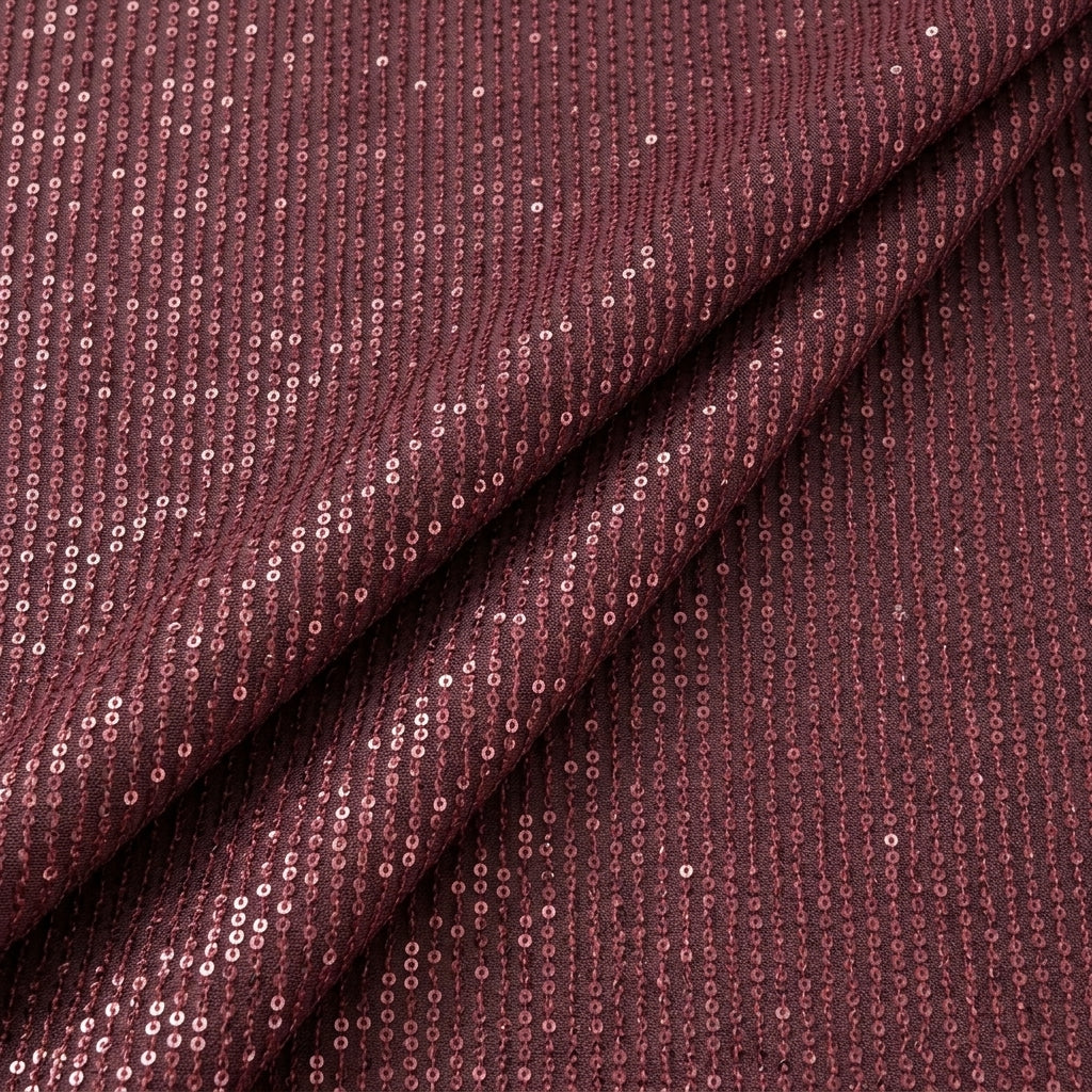 Folded Stretch Wine Stretch Net Fabric