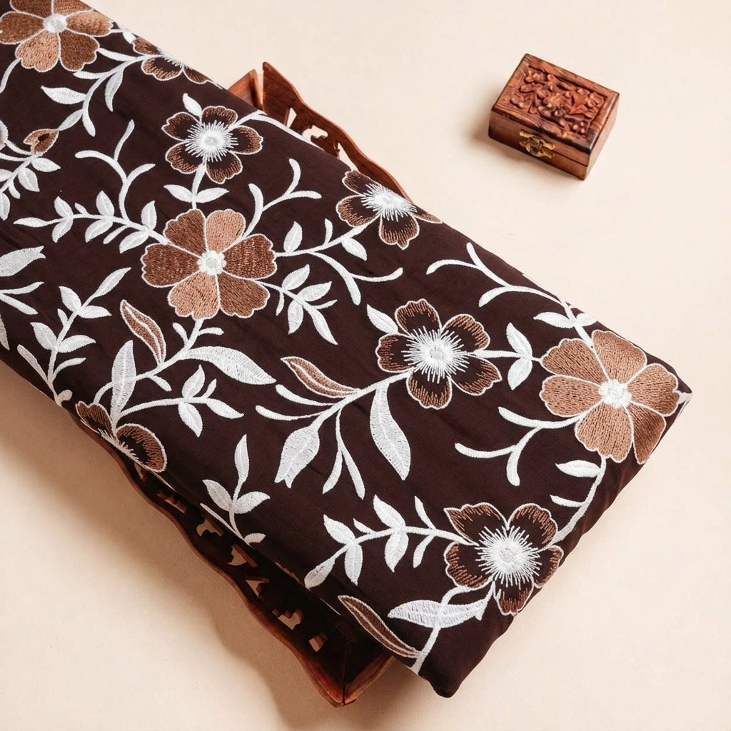 Embroidery Cotton Fabric - EC17230 - tray_3