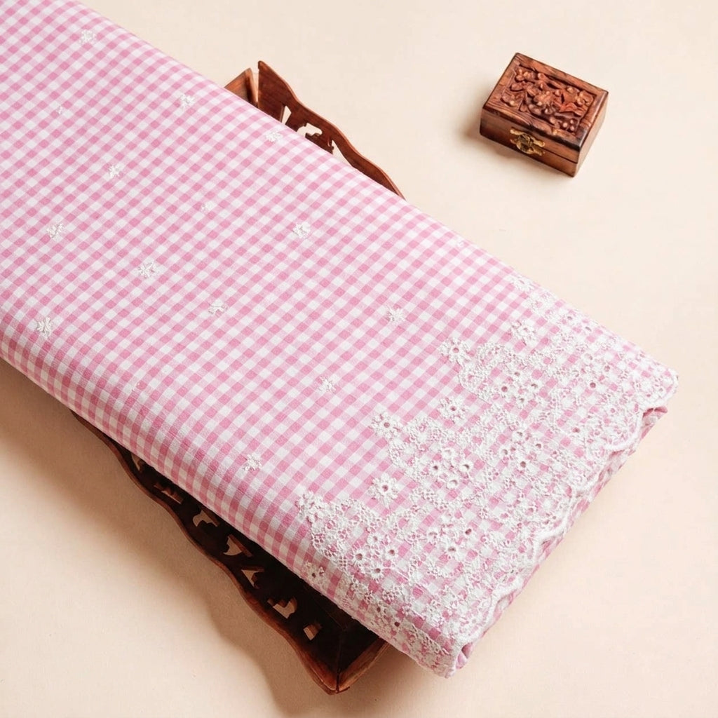 Embroidery Cotton Fabric - EC17237 - tray_3