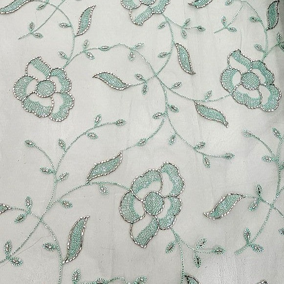 Embroidery Net Fabric - EC17246 - Flat fabric