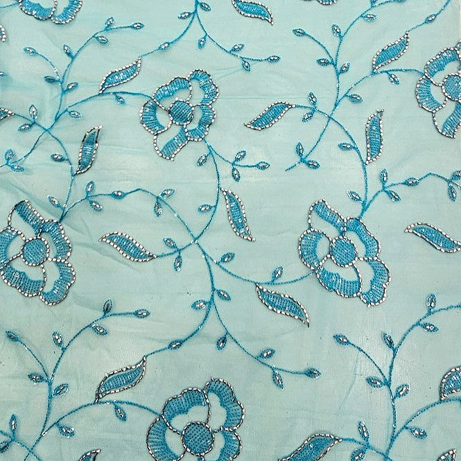 Embroidery Net Fabric - EC17251 - Flat fabric