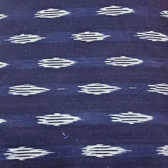 Ikat Cotton Fabric - EC17256 - Flat fabric