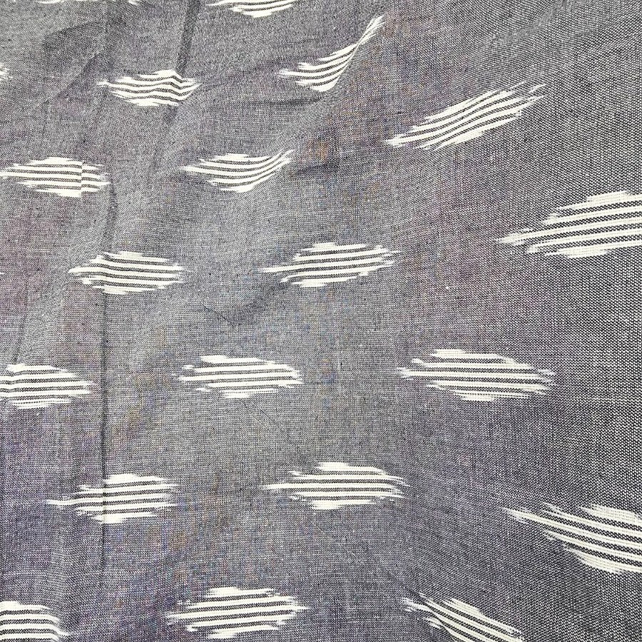 Ikat Cotton Fabric - EC17267 - Flat fabric