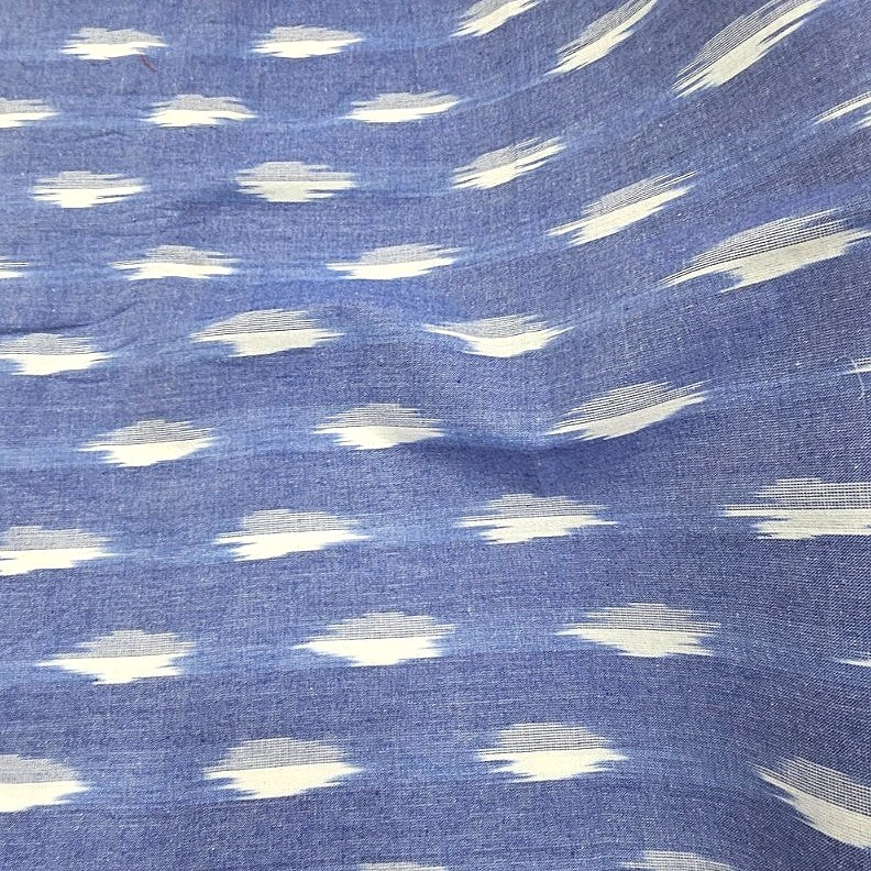Ikat Cotton Fabric - EC17282 - Flat fabric