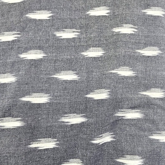 Ikat Cotton Fabric - EC17283 - Flat fabric