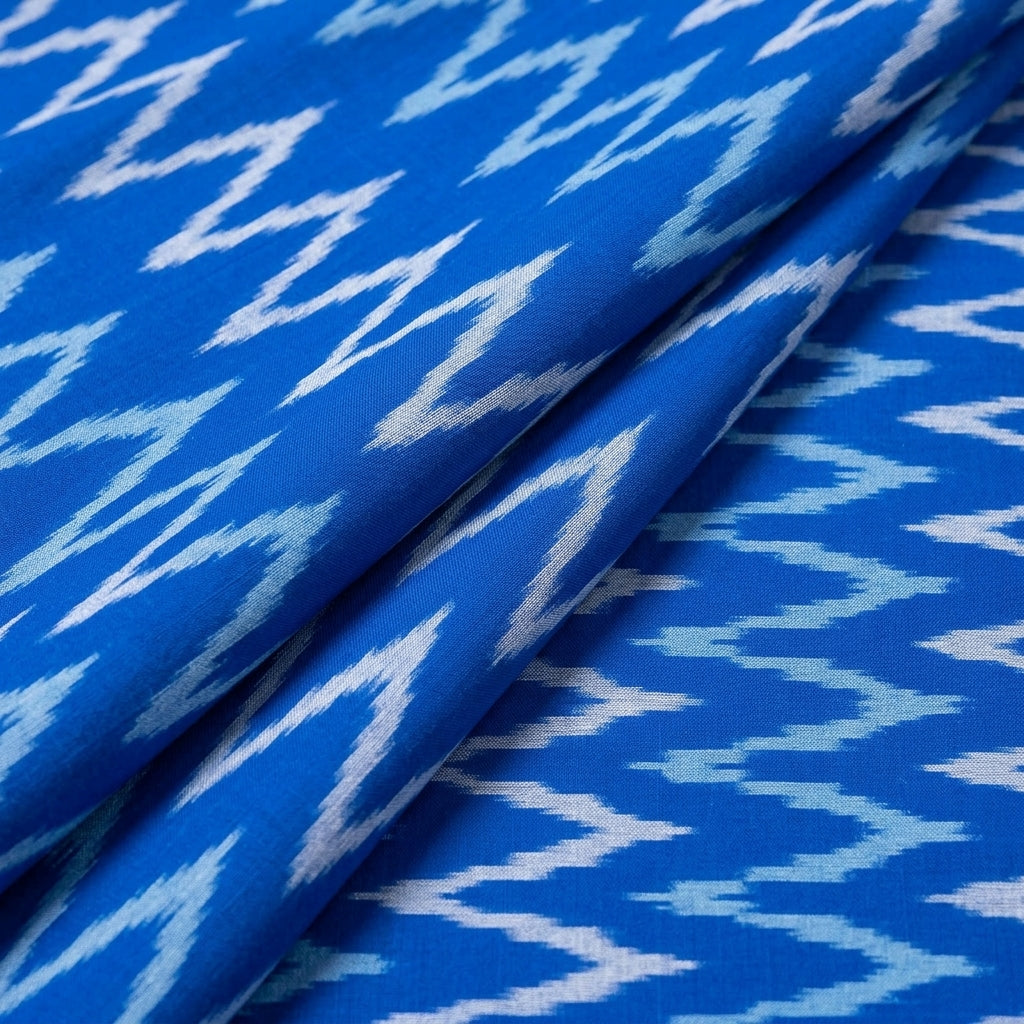 Ikat Cotton Fabric - EC17284 - folds