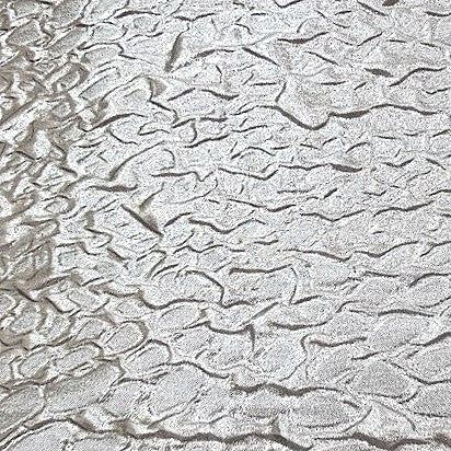 Embossed Foil Crepe Fabric - EC17294 - Flat fabric
