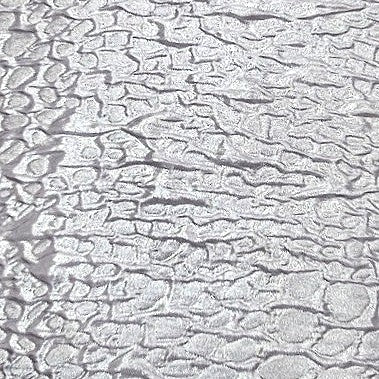 Embossed Foil Crepe Fabric - EC17299 - Flat fabric