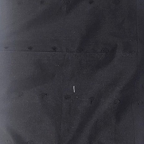 Black Embroidery Cotton Fabric - EC17369 - EC17369 - Flat fabric