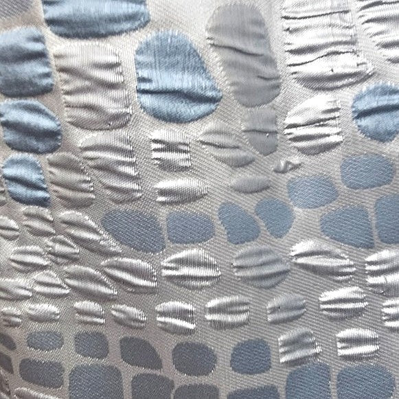 Embossed Tissue & Shimmer Fabric - EC17456 - Flat fabric