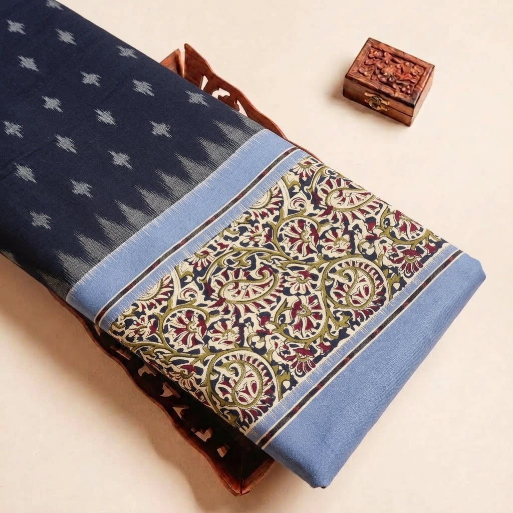 Ikat Cotton Fabric - EC17490 - tray_4