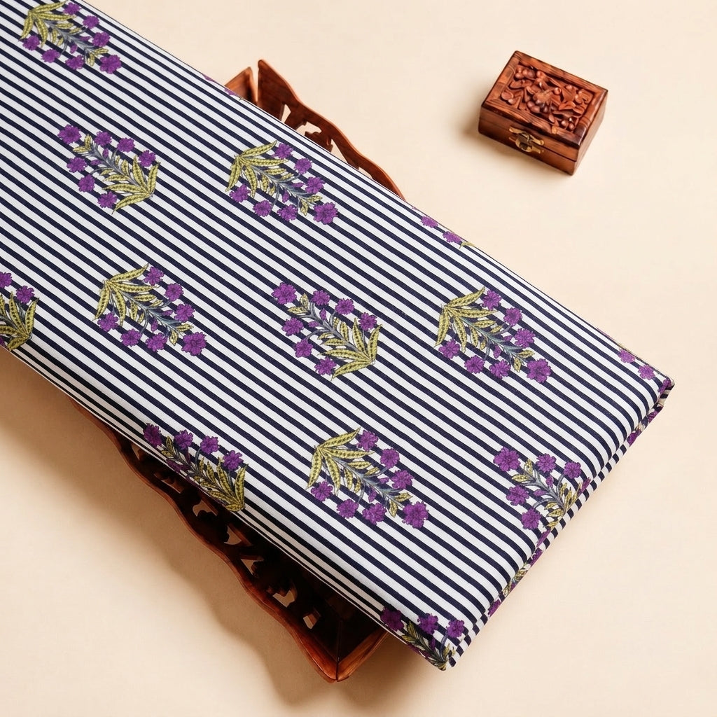 Striped Cotton Fabric