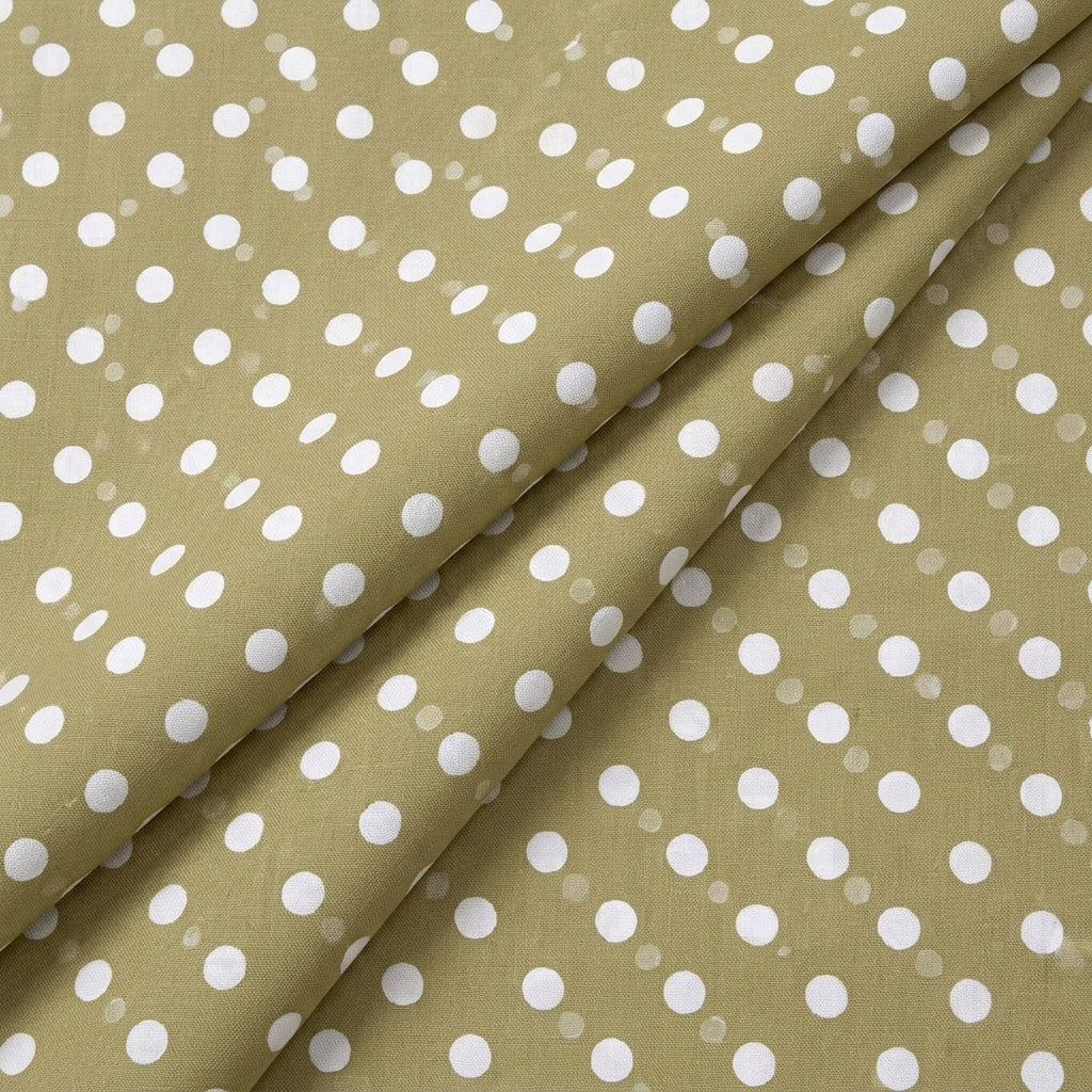 Polka Dot Cotton Fabric - EL00298 - folds