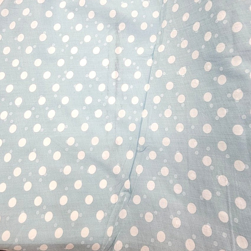 Polka Dot Cotton Fabric - EL00299 - Flat fabric