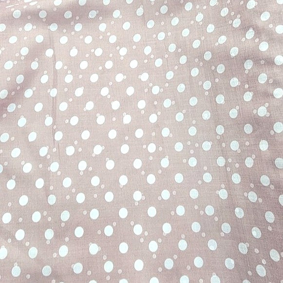 Polka Dot Cotton Fabric - EL00301 - Flat fabric