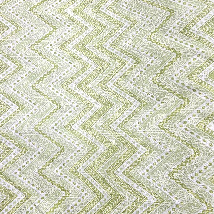 Chevron Cotton Fabric - EL00303 - Flat fabric