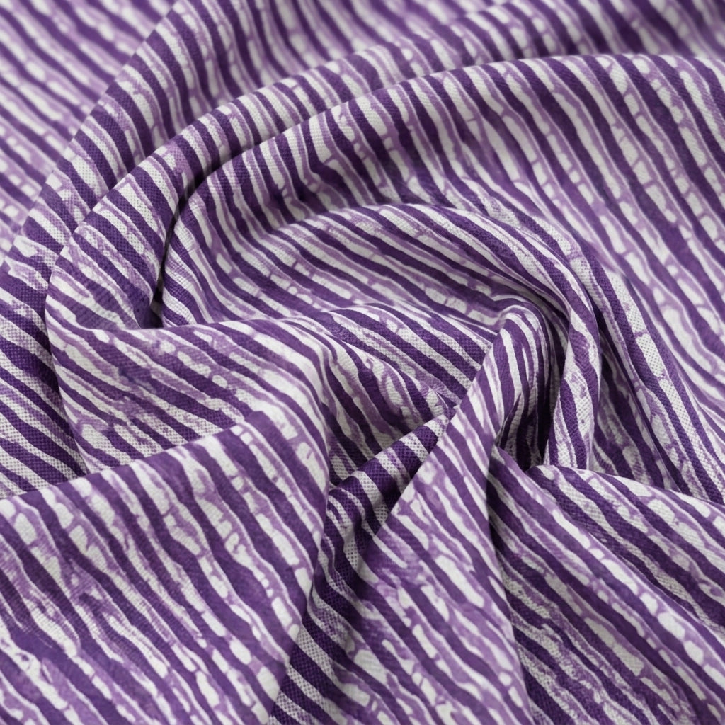 Stripes Cotton Fabric - EL00310 - Swirl