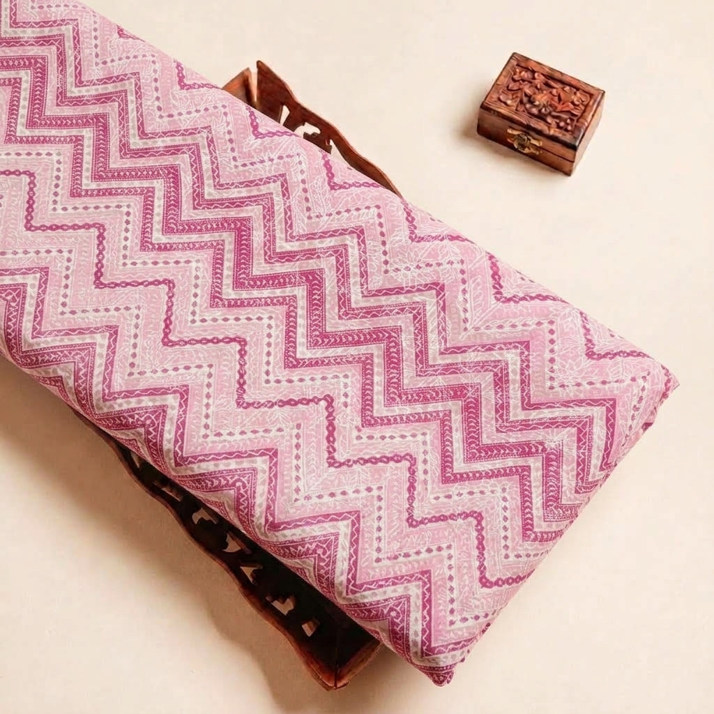 Chevron Cotton Fabric - EL00312 - tray_4
