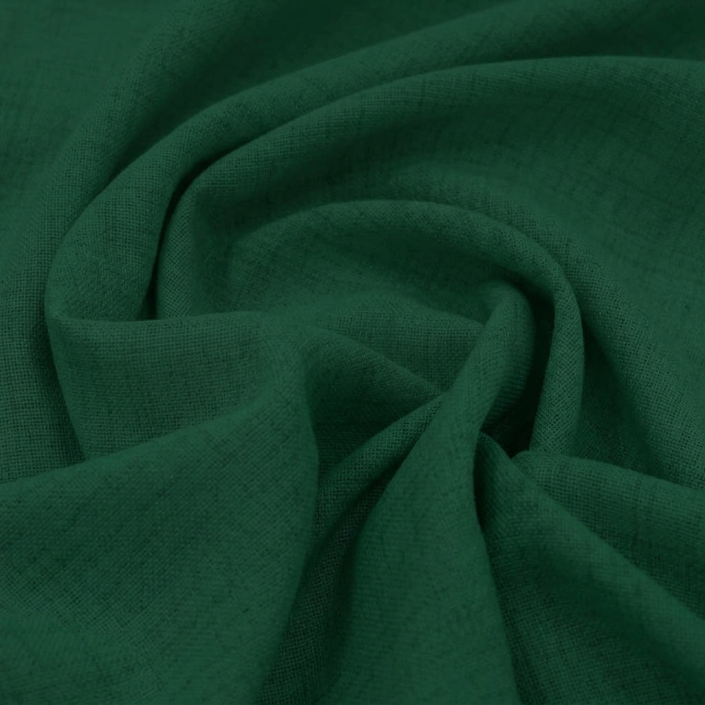 Swirled Plain Emerald Green Plain Satin Fabric