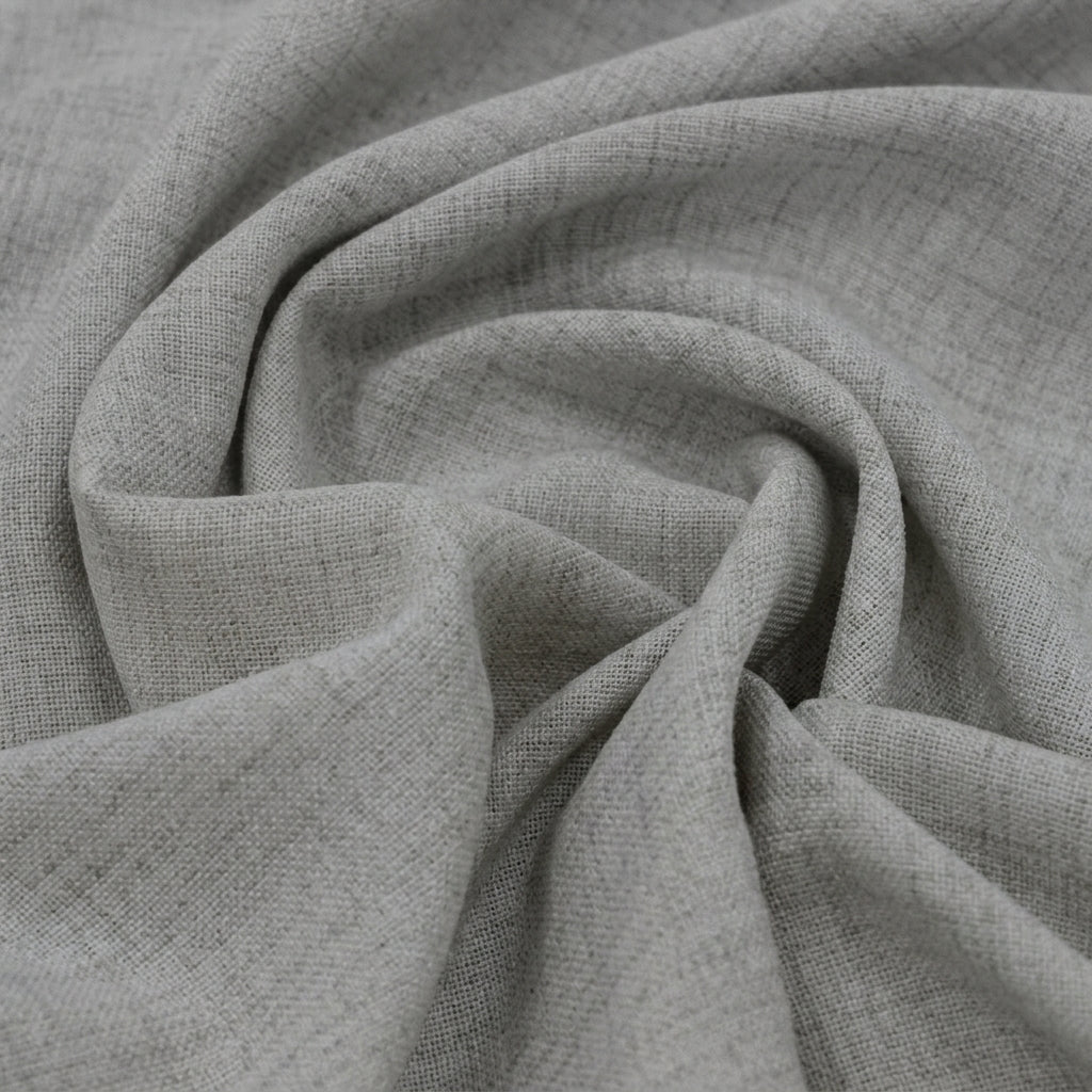 Swirled Plain Grey Plain Cambric Cotton Fabric