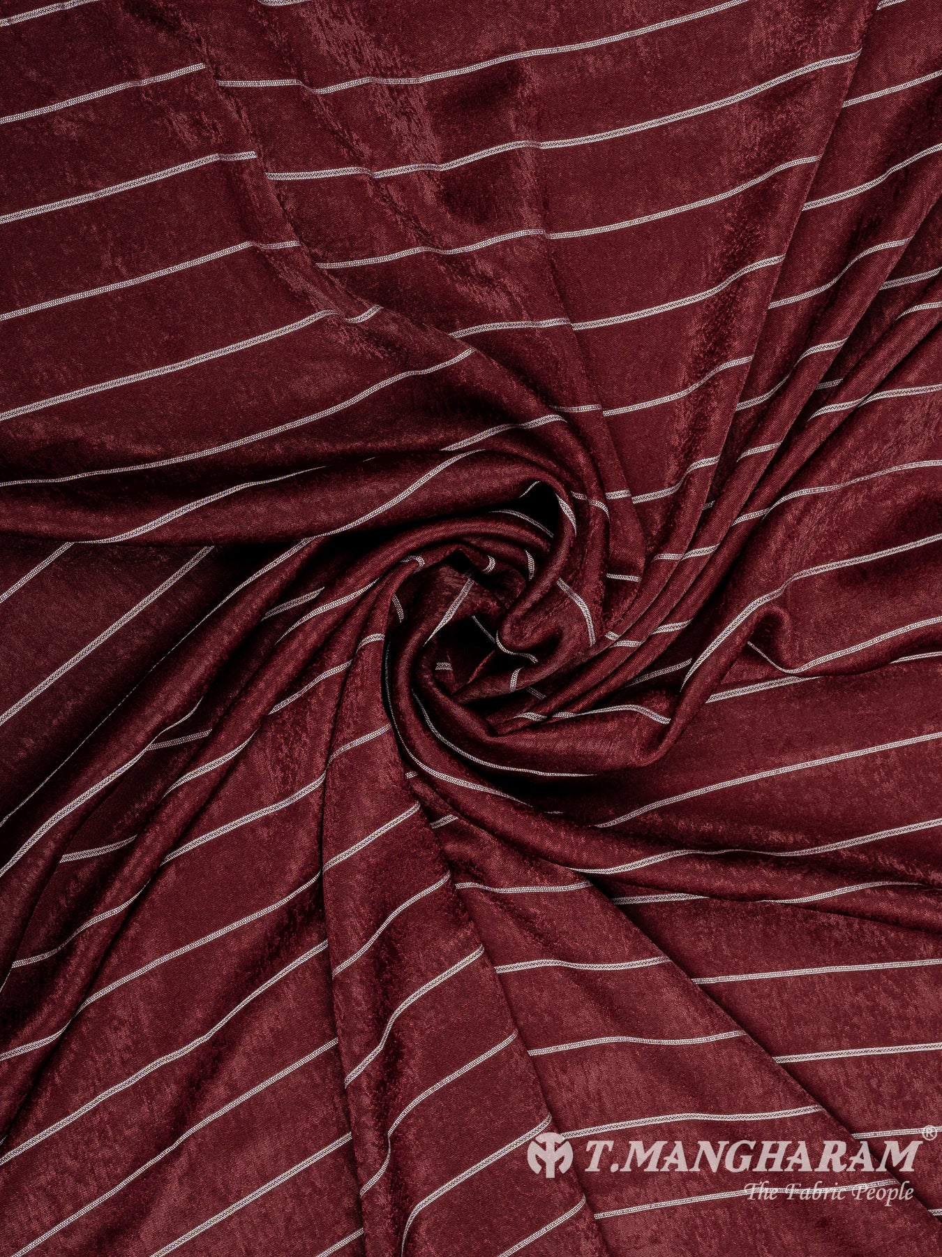 Maroon Velvet Fabric - EC10143 view-1