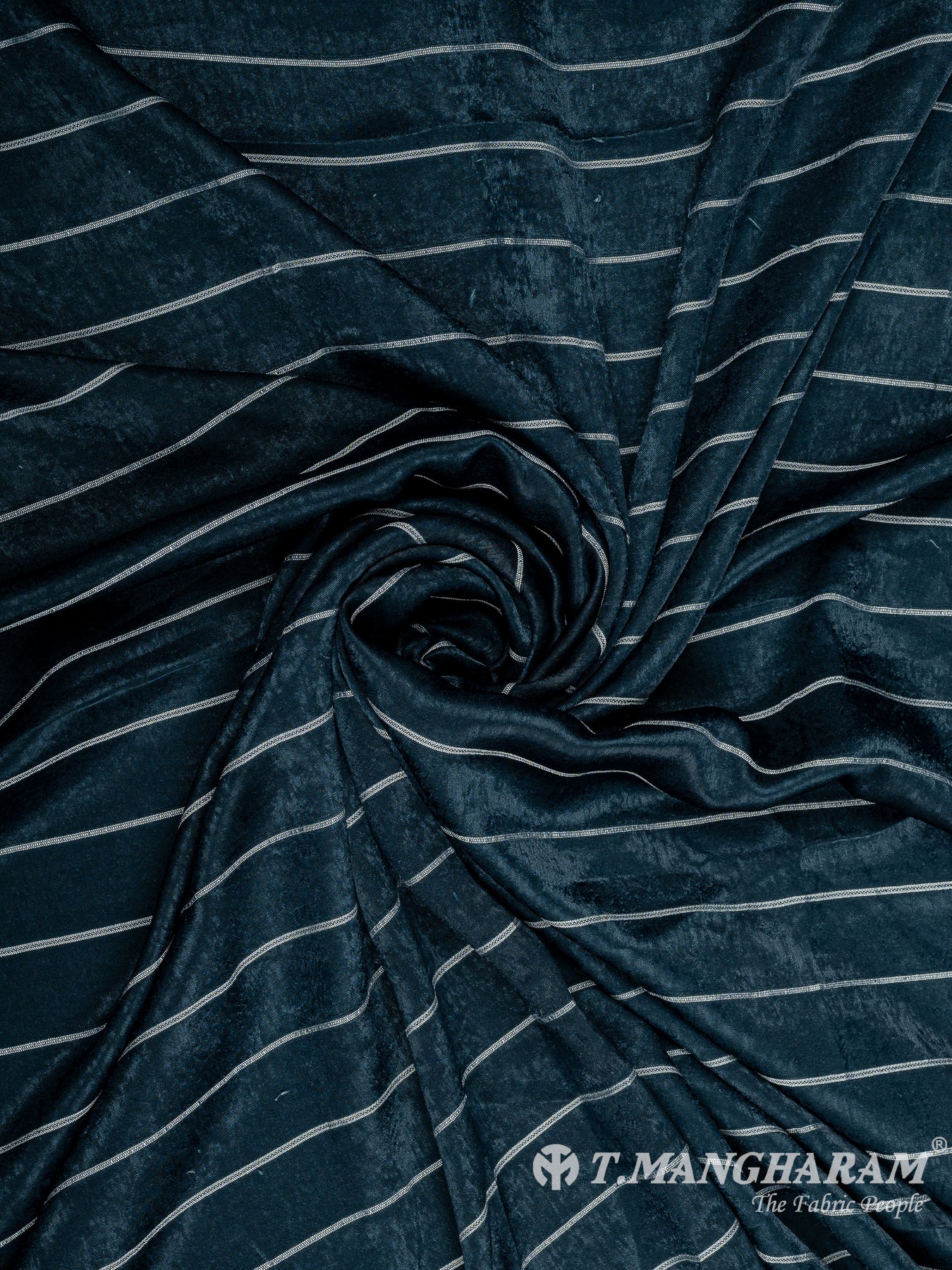 Blue Velvet Fabric - EC10141 view-1