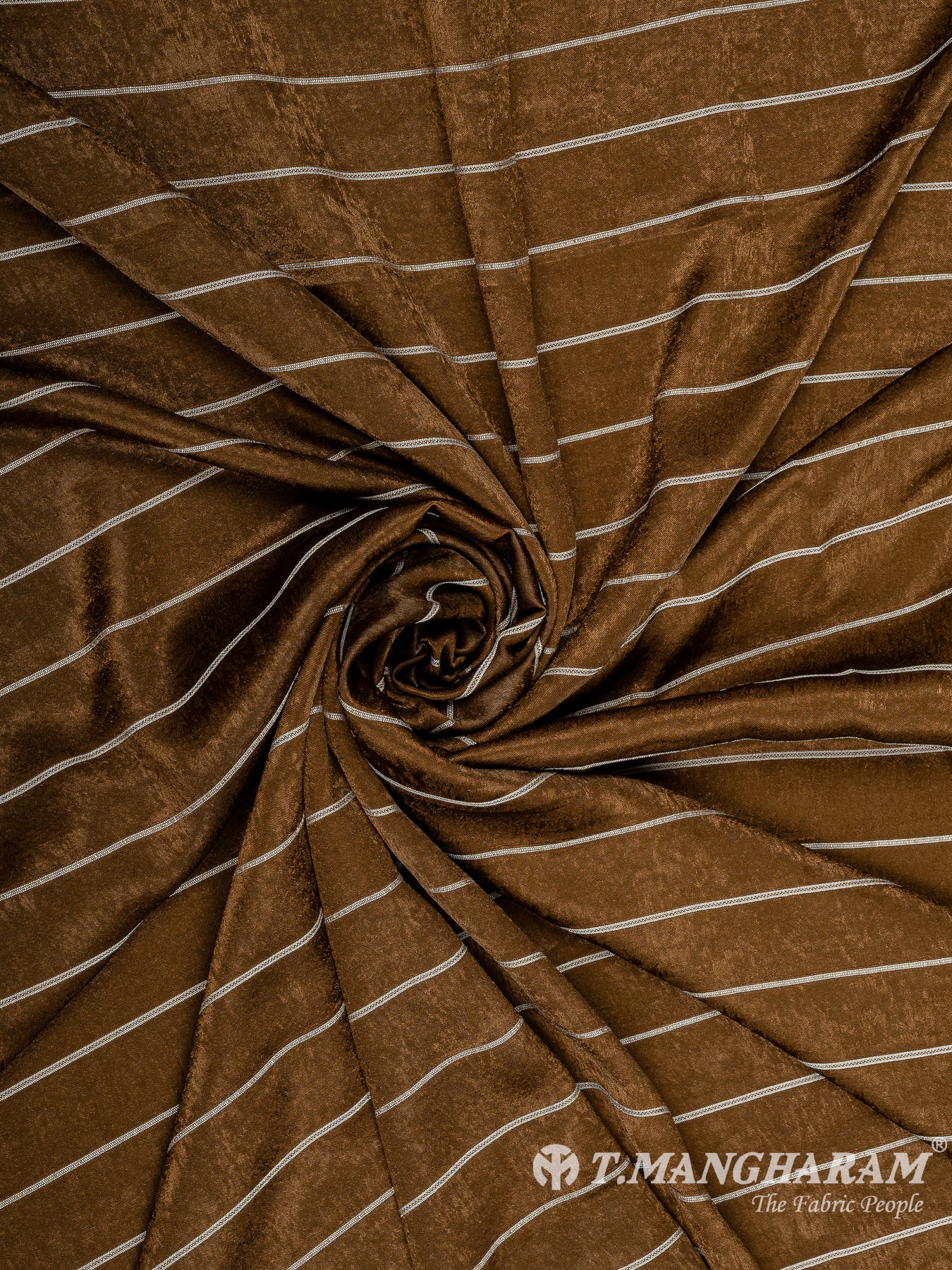 Brown Velvet Fabric - EC10145 view-1