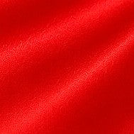 Plain Satin Fabric - Red - Flat fabric