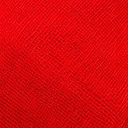 Red Plain Net Fabric, laid flat