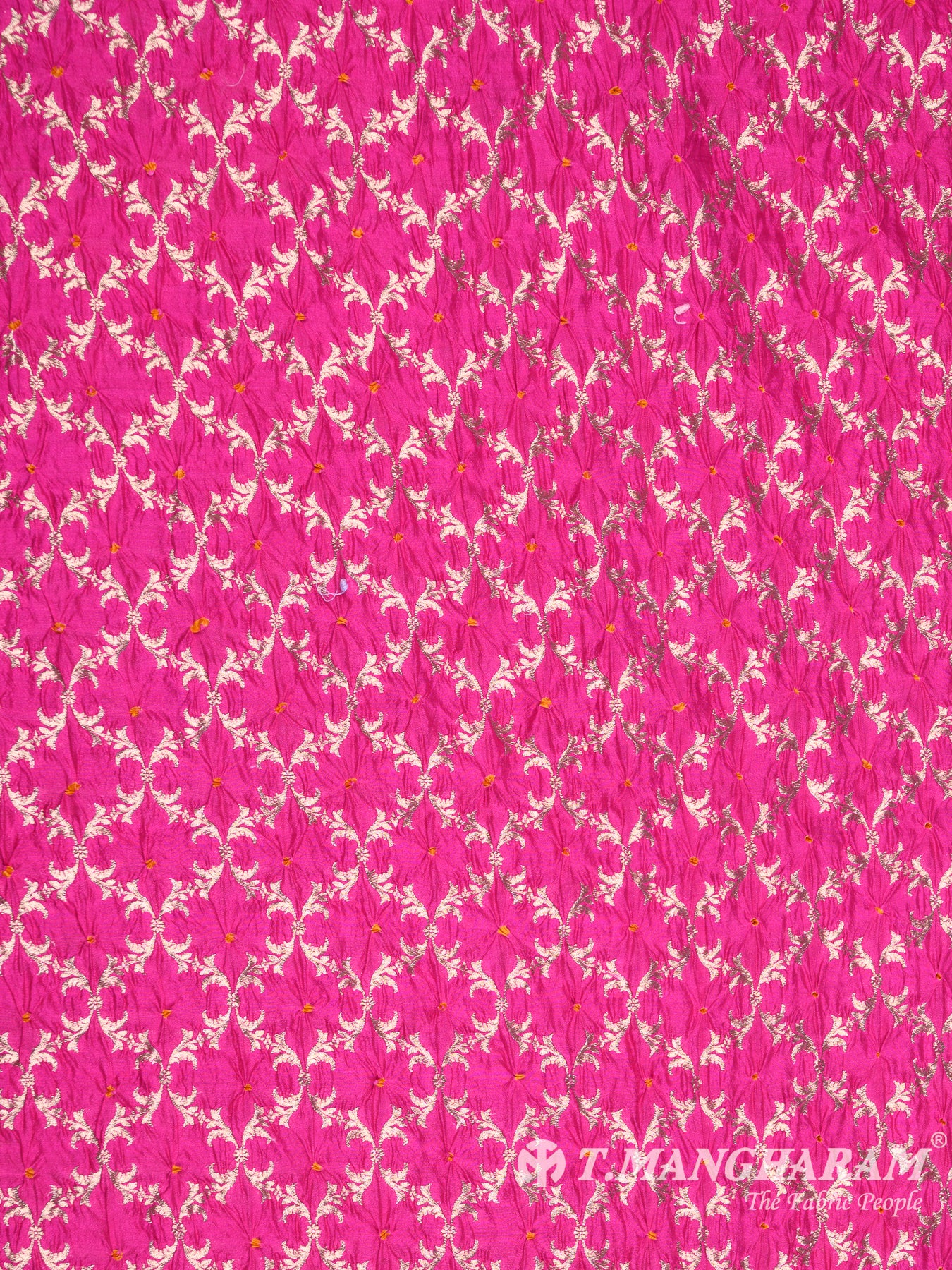 Pink Banaras Fabric - EB5783 view-3