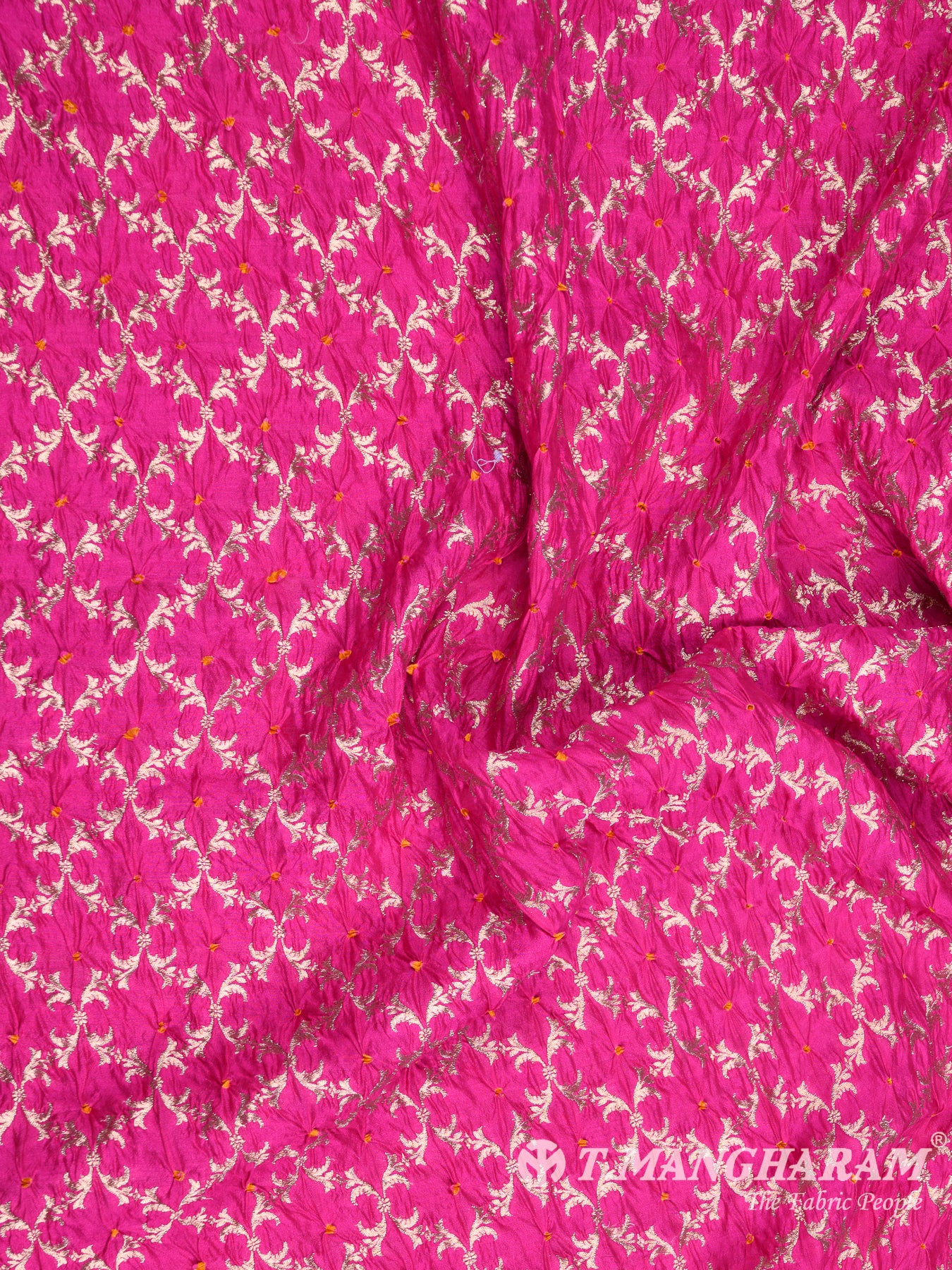 Pink Banaras Fabric - EB5783 view-4