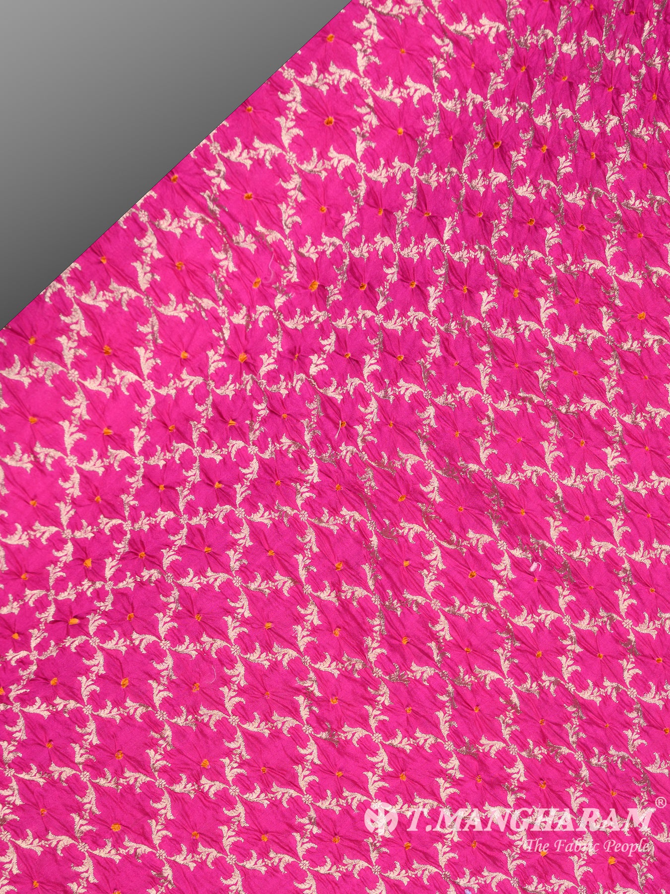 Pink Banaras Fabric - EB5783 view-2