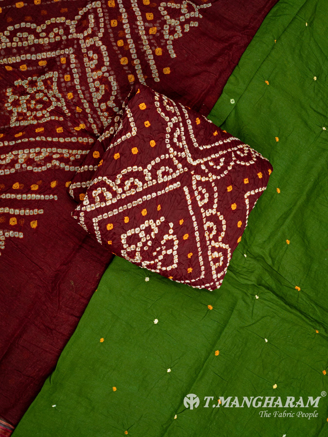 Multicolor Cotton Chudidhar Fabric Set - EG1803 view-1