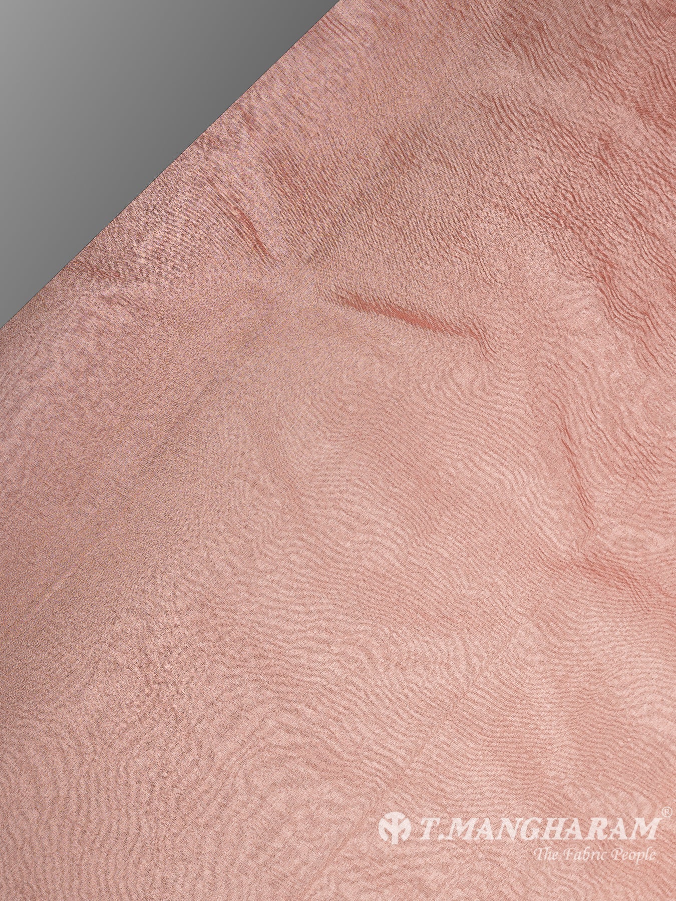 Pink Semi Banaras Fabric - EB6798 view-2