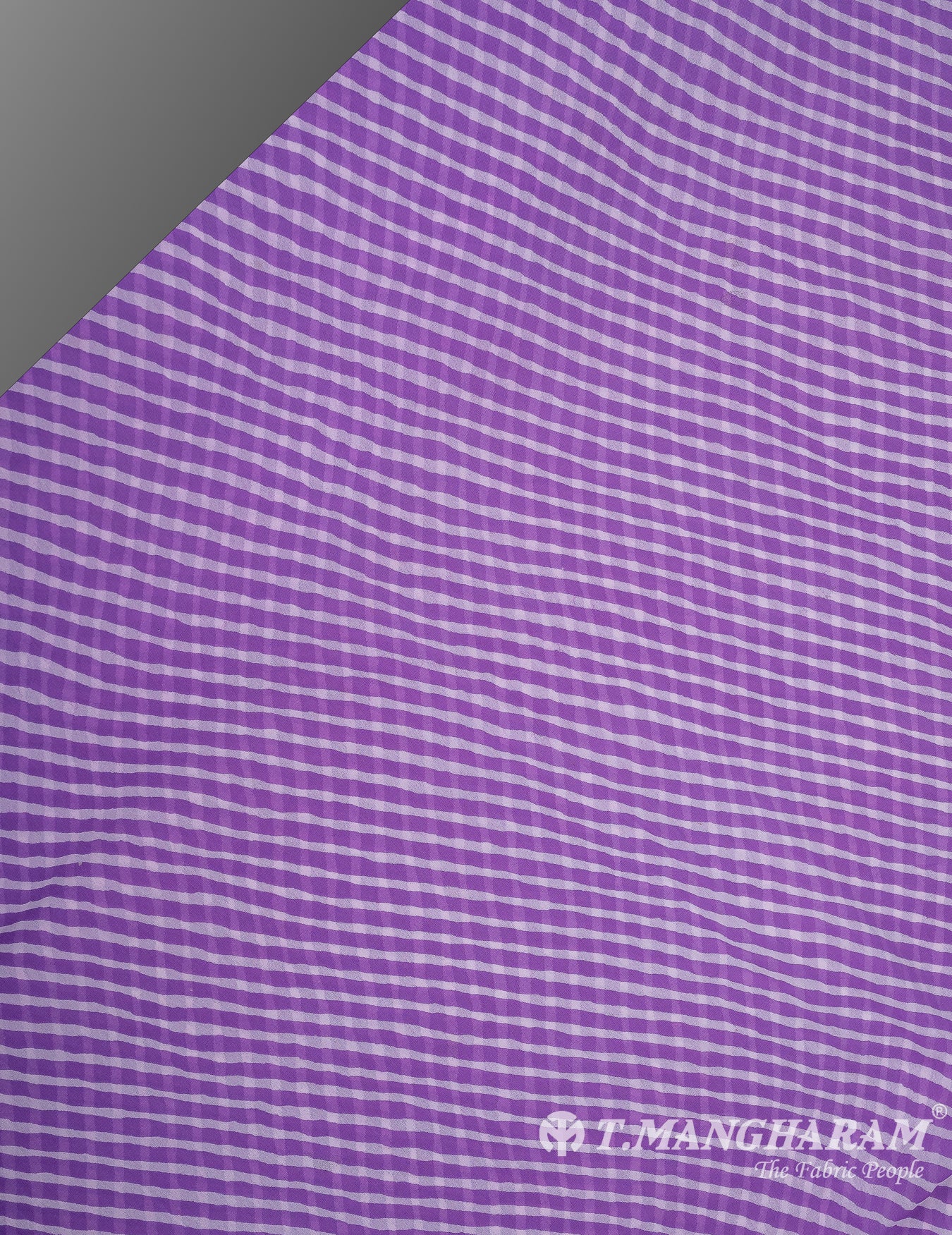 Purple Georgette Fabric - EC9769 view-2