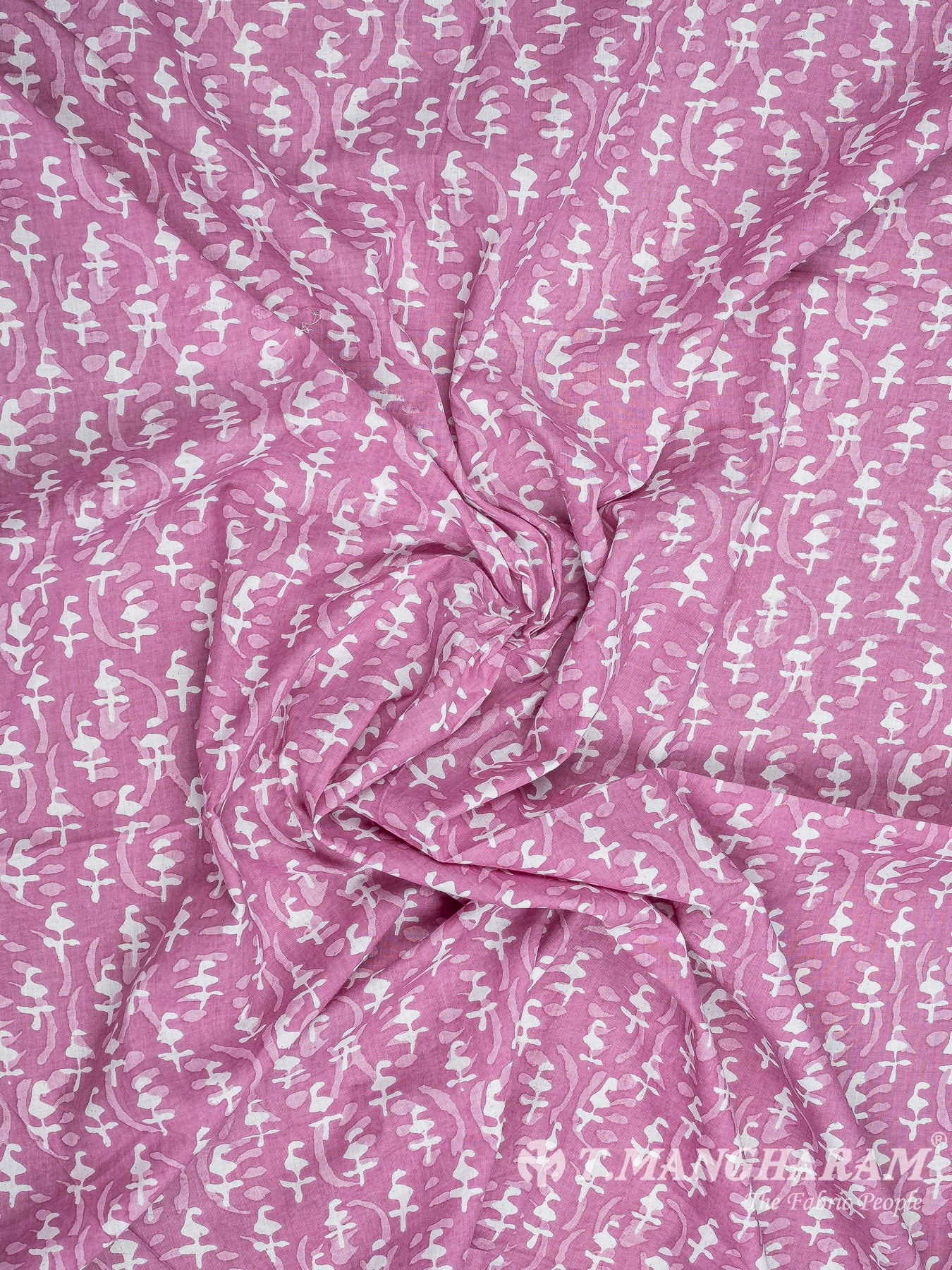 Pink Cotton Fabric - EC8326 view-4
