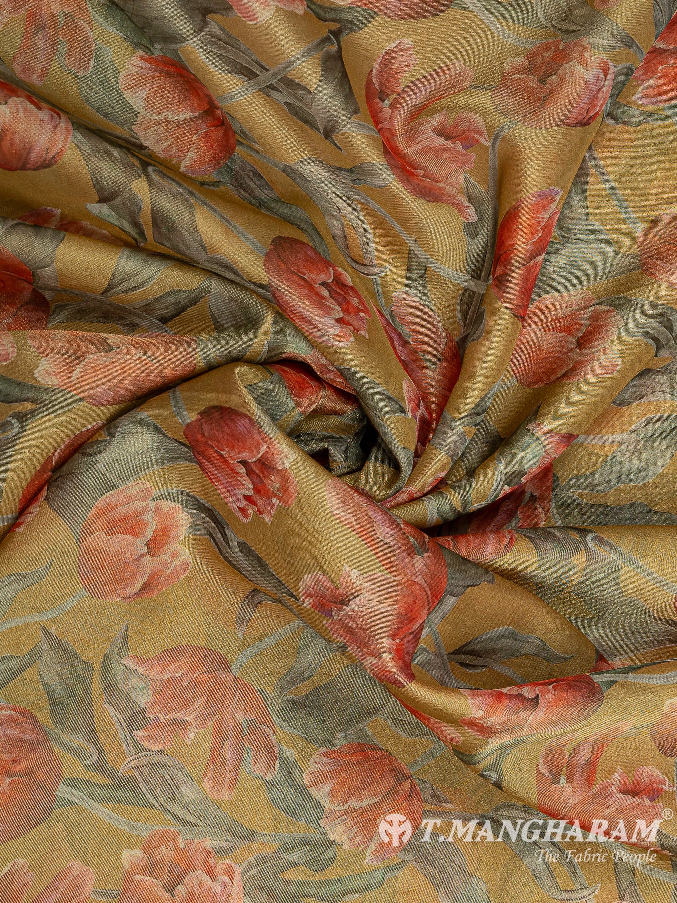 Multicolor Organza Tissue Fabric - EC8302 view-1