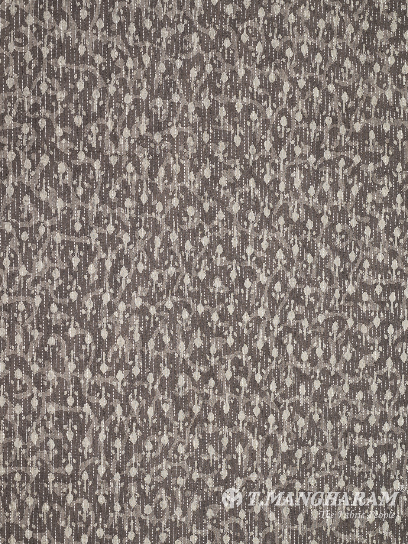 Brown Cotton Fabric - EC8210 view-3