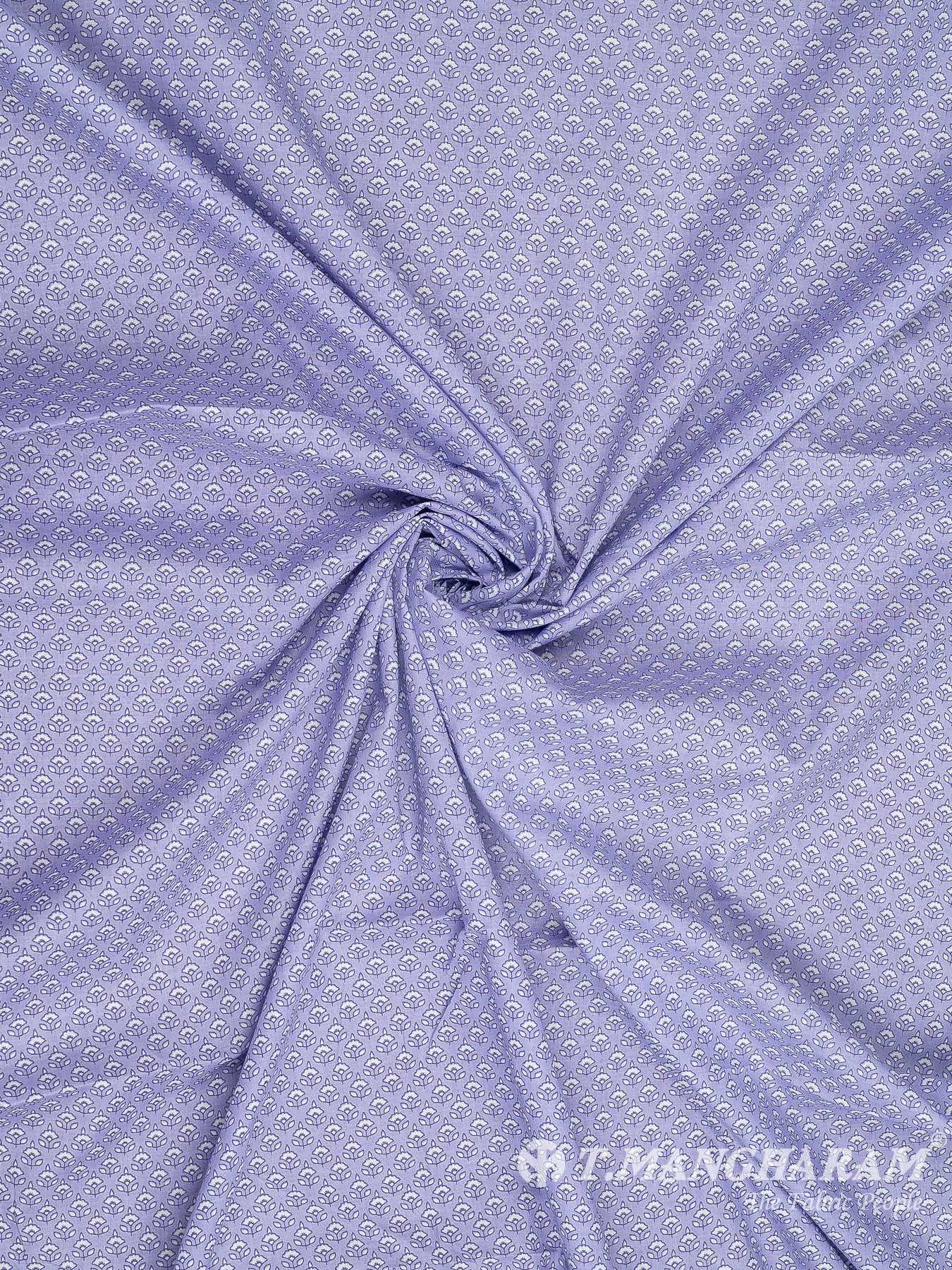 Violet Cotton Fabric - EC8317 view-1