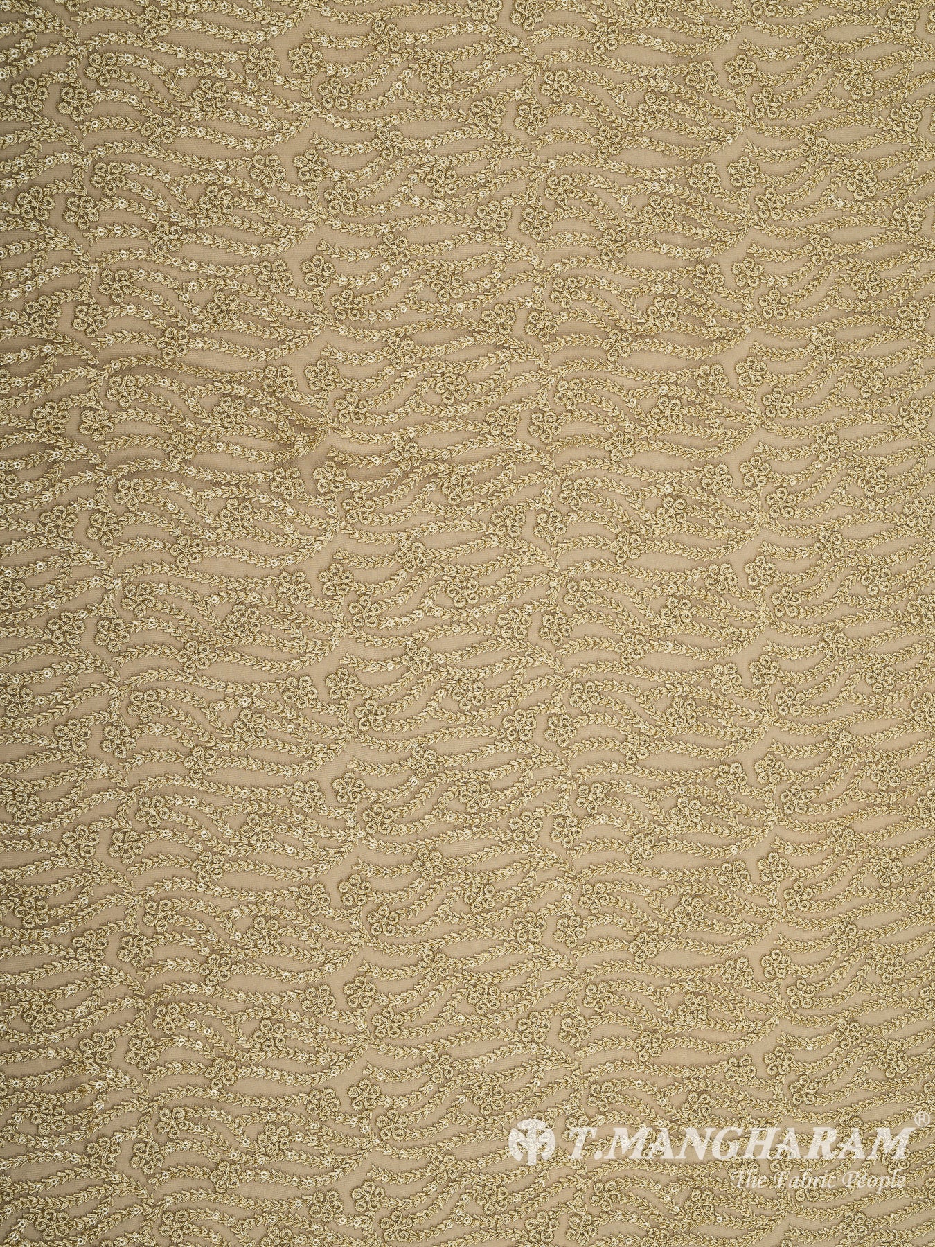 Green Net Embroidery Fabric - EC8433 view-3