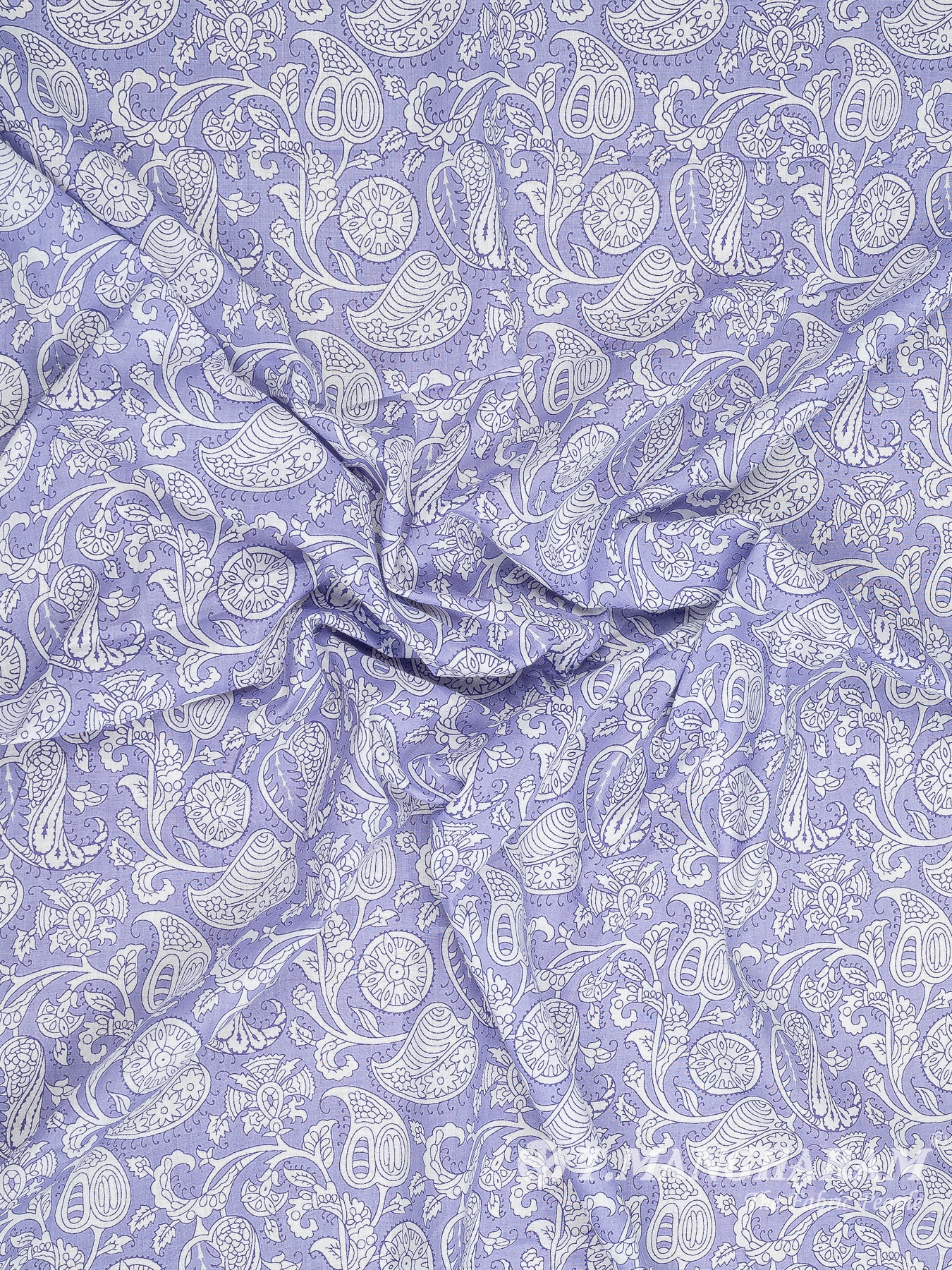 Violet Cotton Fabric - EC8323 view-4