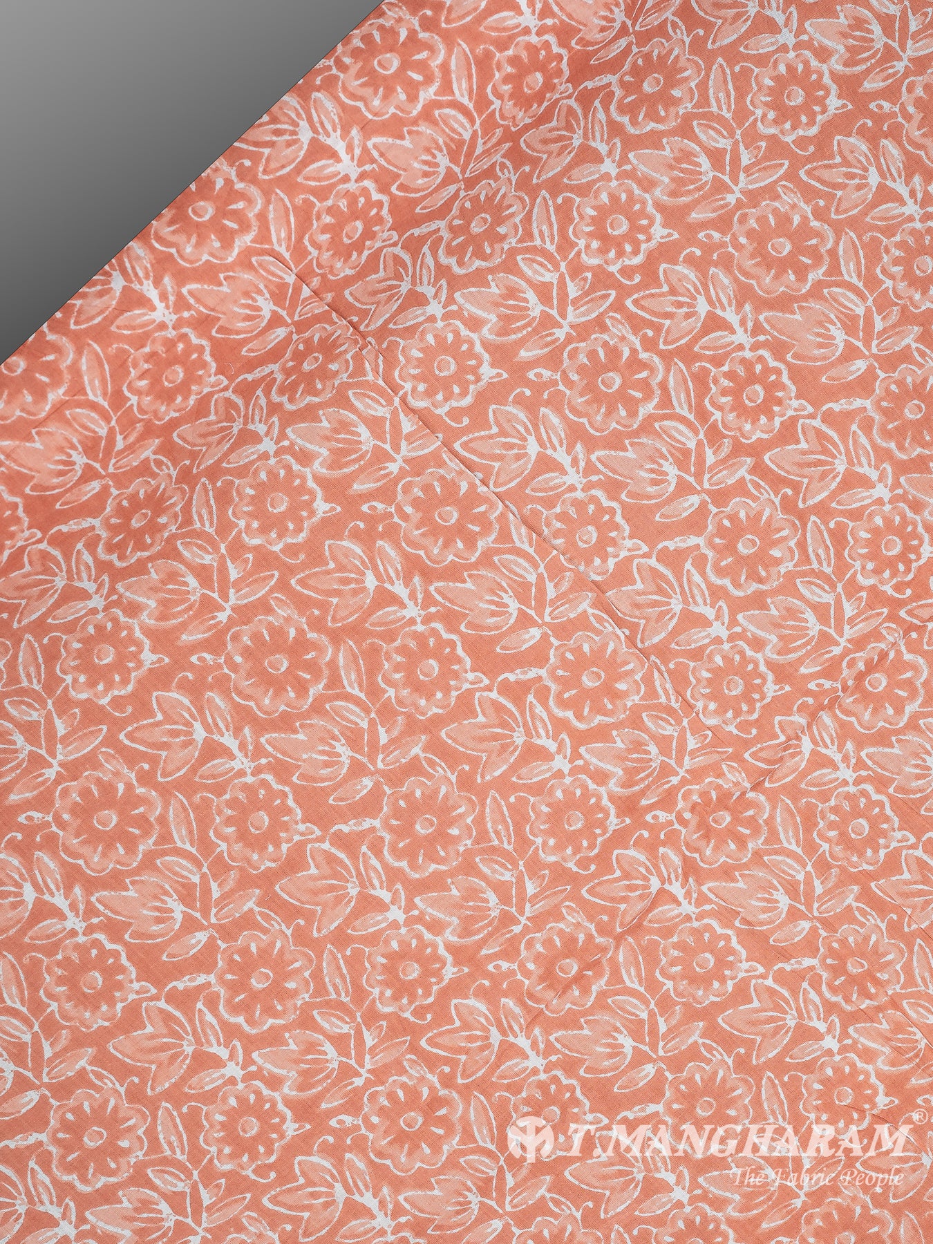 Peach Cotton Fabric - EC8345 view-2