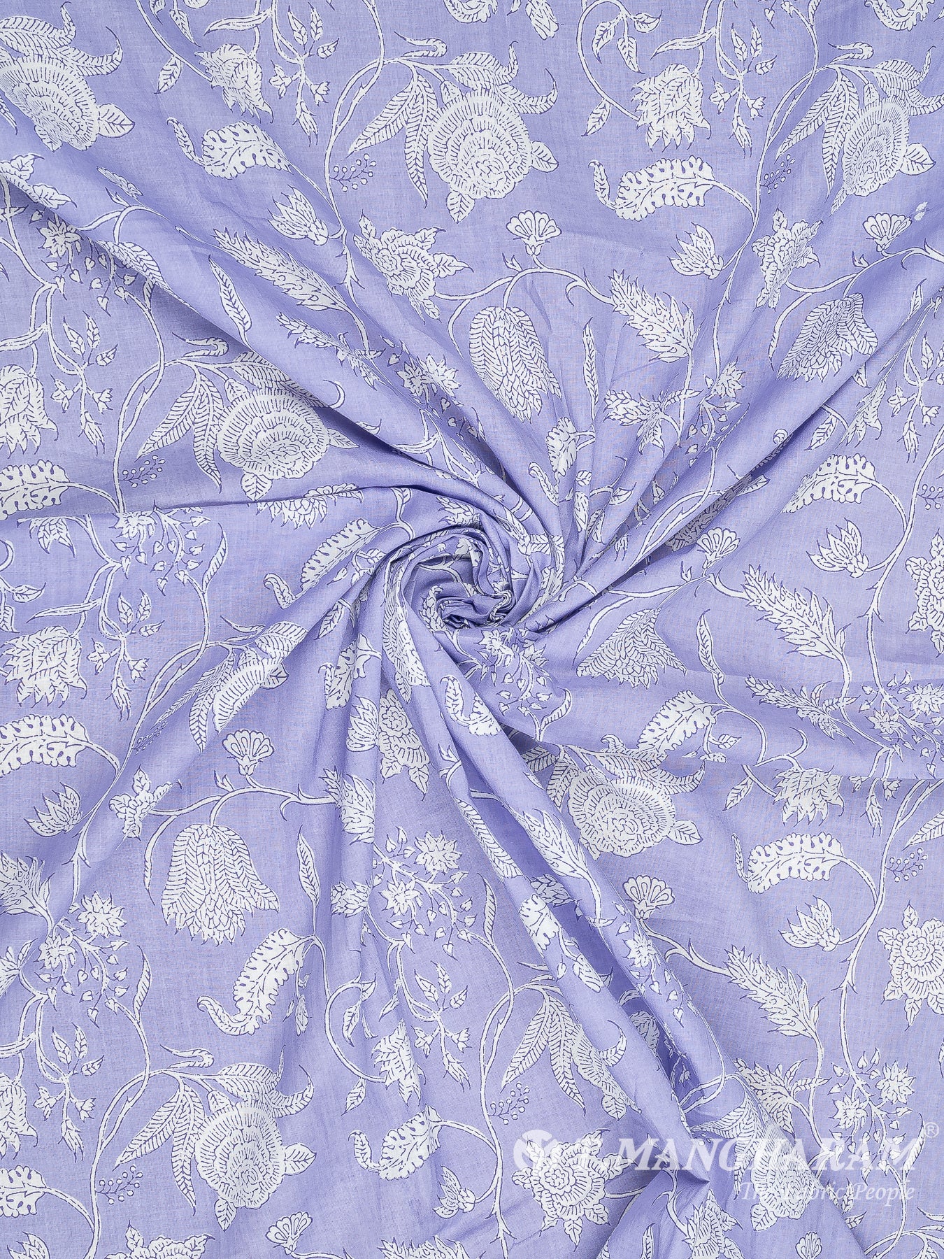 Violet Cotton Fabric - EC8329 view-1