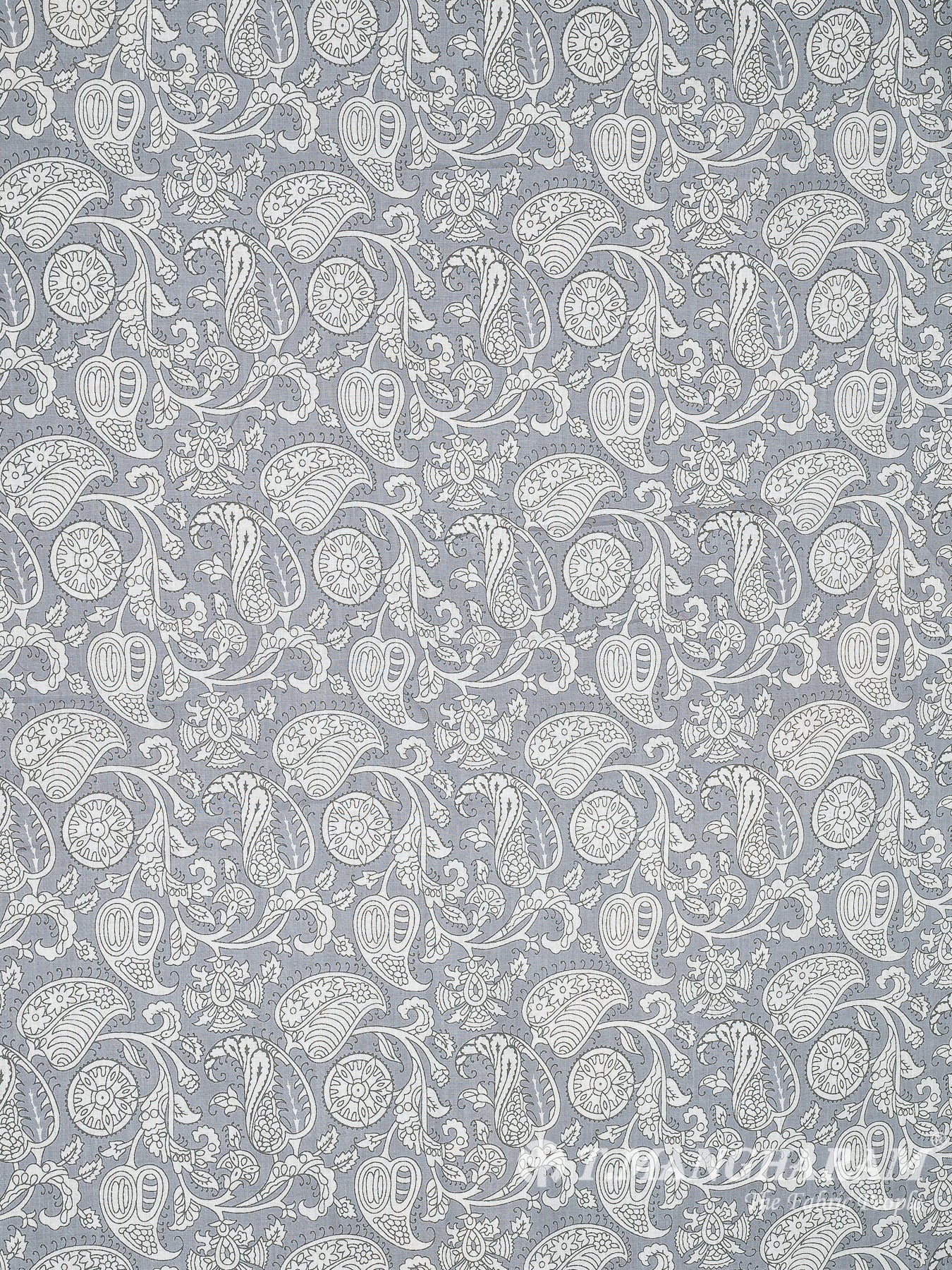 Grey Cotton Fabric - EC8318 view-3