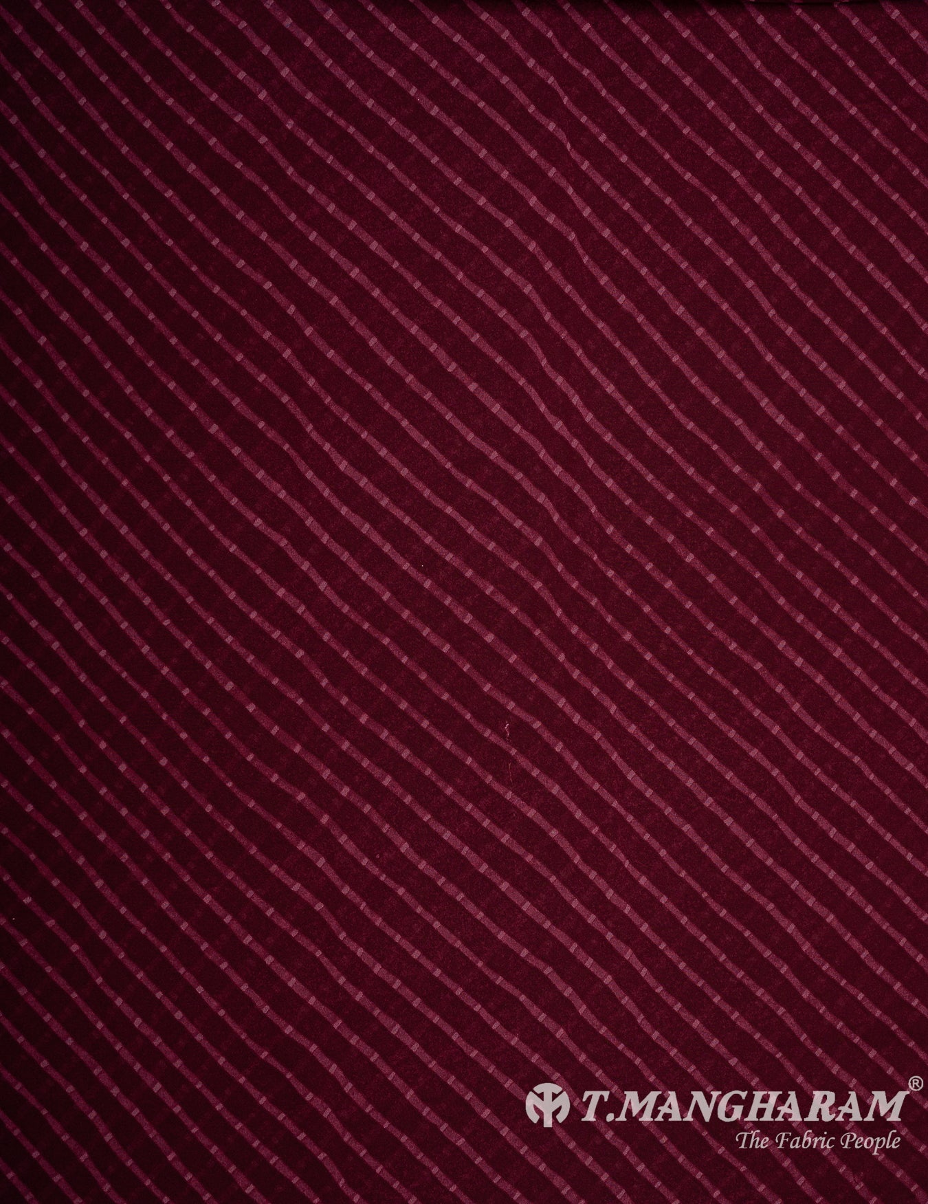 Wine Georgette Fabric - EC9789 view-3