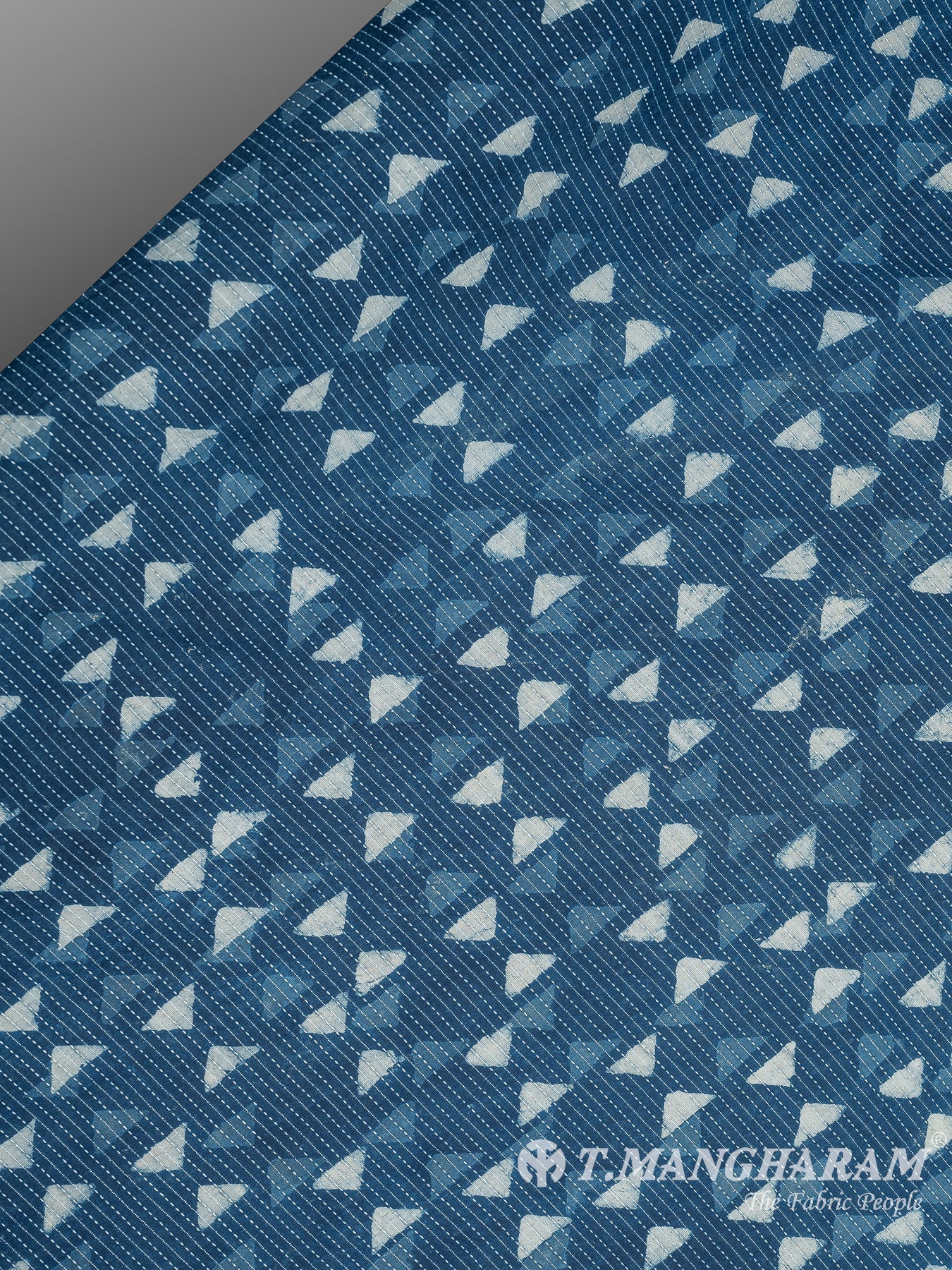 Blue Cotton Fabric - EC8220 view-2